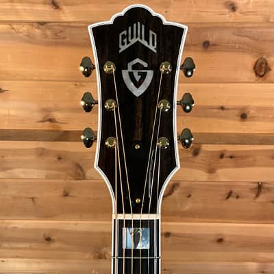 Guild F-55E Acoustic Guitar - Antique Burst image 3