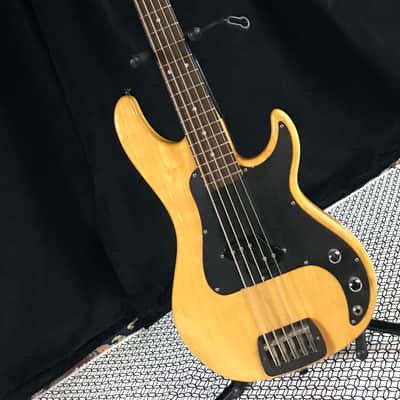 G&L 1992 USA L5000 5-String Electric Bass Guitar With Hardshell Case - Natural image 2