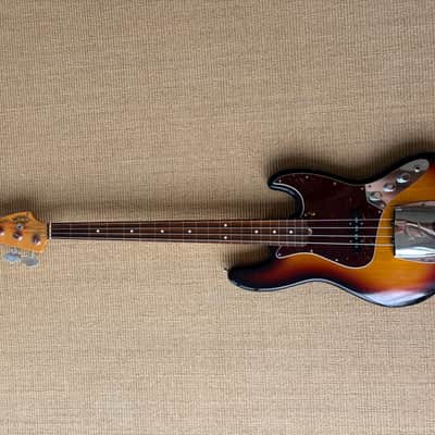 Fender Jaco Pastorius Jazz Bass USA 2010 – Fretless – 3 Tone Sunburst – Hardcase image 8