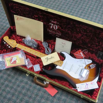 2024 Fender American Vintage II 70th Anniversary 1954 Stratocaster Two-Tone Sunburst! w/OHSC&COA image 10