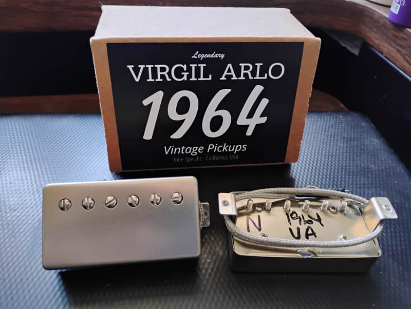 Virgil Arlo New Old Stock Clapton Cream era PAF Set Handwound Humbucking pickups, humbuckers, Amazing tone! Offers/Trades welcome, black label, new in box, never installed, luthier parts for project restoration 1964 image 1