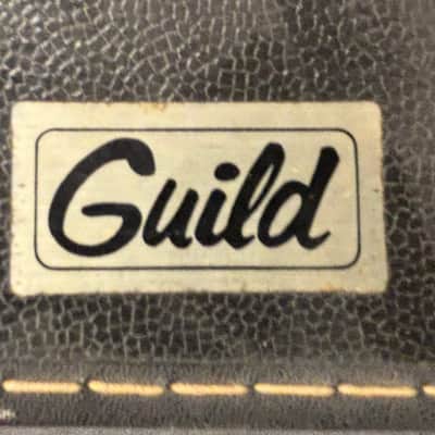 GUILD 60/70s case - Black faux leather image 13