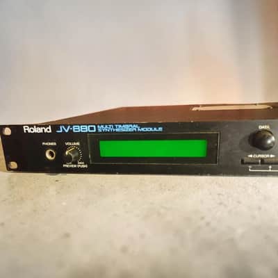 Roland JV-880 Sound Module FOR PARTS OR REPAIR - Includes PN-JV80-04 Card, Maartists 256K Data Card image 3