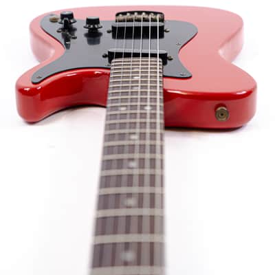 1981 Fender Bullet S-1 Standard Red w/ Integrated Pickguard/Bridge, Designed by John Page, OHSC image 12
