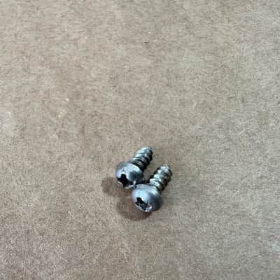 Gibson Vintage 1959 Nickel Les Paul ES Truss Rod Cover Screws 1956 1957 1958 60 image 3