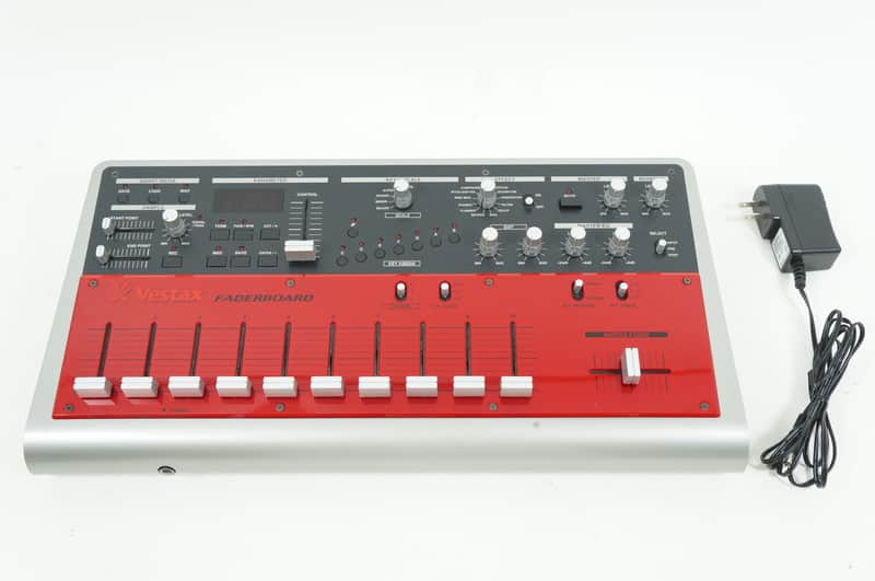 [SALE Ends Feb 17] Vestax Faderboard Fader Musical Instruments Synthesizer Sampler Fader Keys w/ 100-240V PSU image 1