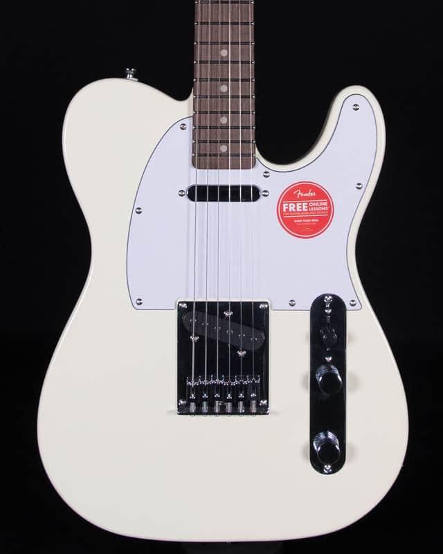 Squier Affinity Series Telecaster, Laurel FB, Olympic White image 1
