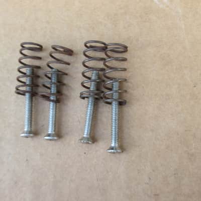 1960s Teisco Semi Hollow Body Guitar Pickup Adjustment Screws & Springs Cameo Kay Silvertone Kawai Aria image 2