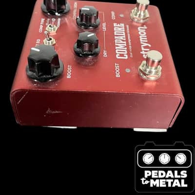 Strymon Compadre Dual Voice Compressor & Boost 2020 - Present - Red - X16323 image 4