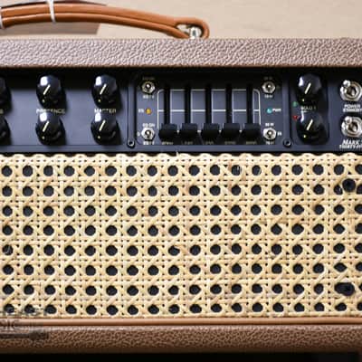 Mesa Boogie Mark V: 35 Amp Head, Matching 1x12 Widebody Cabinet - Cocoa with Wicker Grill image 5