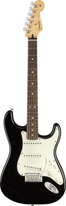 Fender Player Series Stratocaster Electric Guitar Black w/ Pau Ferro Fretboard image 1