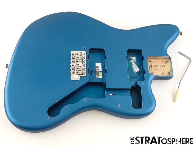 Fender American Performer Jazzmaster BODY + HARDWARE USA Satin Lake Placid Blue image 1