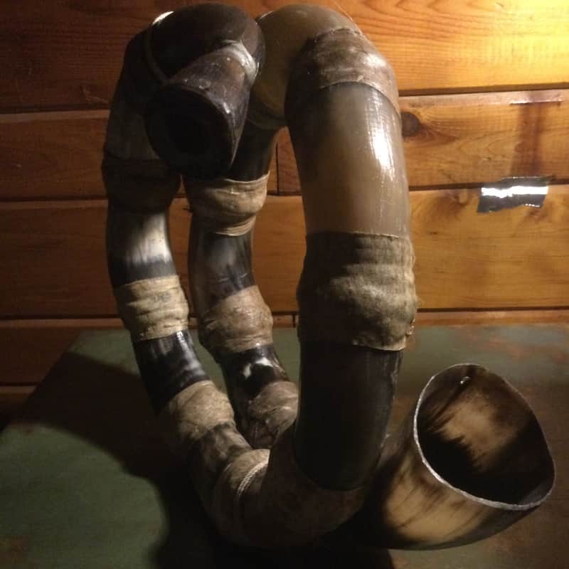 Peruvian Waqra Phuku - Traditional Horn Trumpet from Peru image 1
