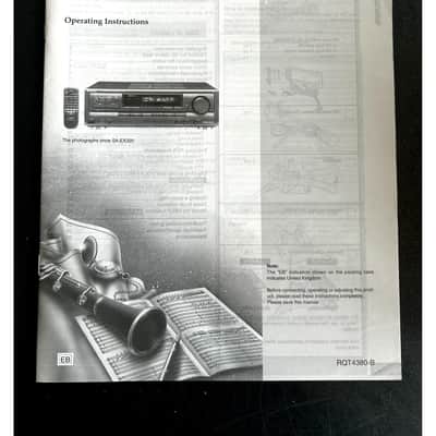 Technics SA-EX120EB-K - Hi-Fi Receivers - Excellent w/ Manuals & remote_control image 8