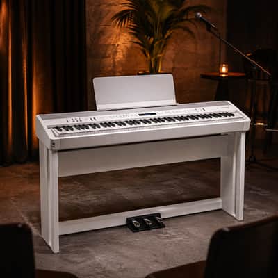 Roland FP-90X Portable Digital Piano with Stand and Pedal Unit Bundle (White) image 7