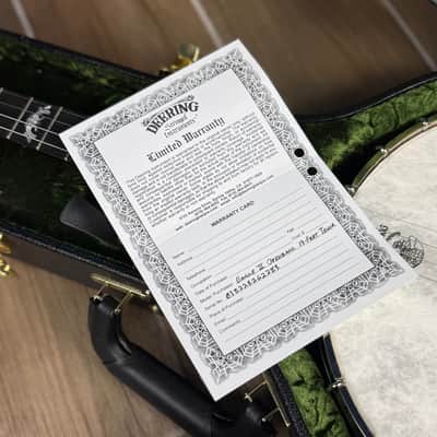 Custom Deering Eagle II 19-Fret Tenor Openback Banjo image 21
