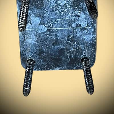 80s/90s Vester Stage Series Chrome Guitar Neck Plate w/Screws,Serial Number w/FREE SHIPPING image 4