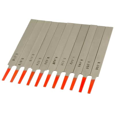 WD 11 Piece Guitar Nut File Set