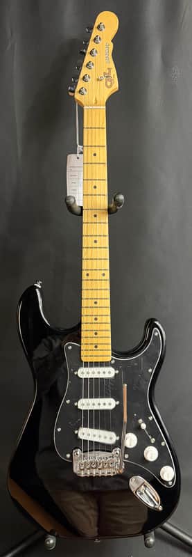 G&L Tribute Legacy Electric Guitar Gloss Black Finish image 1