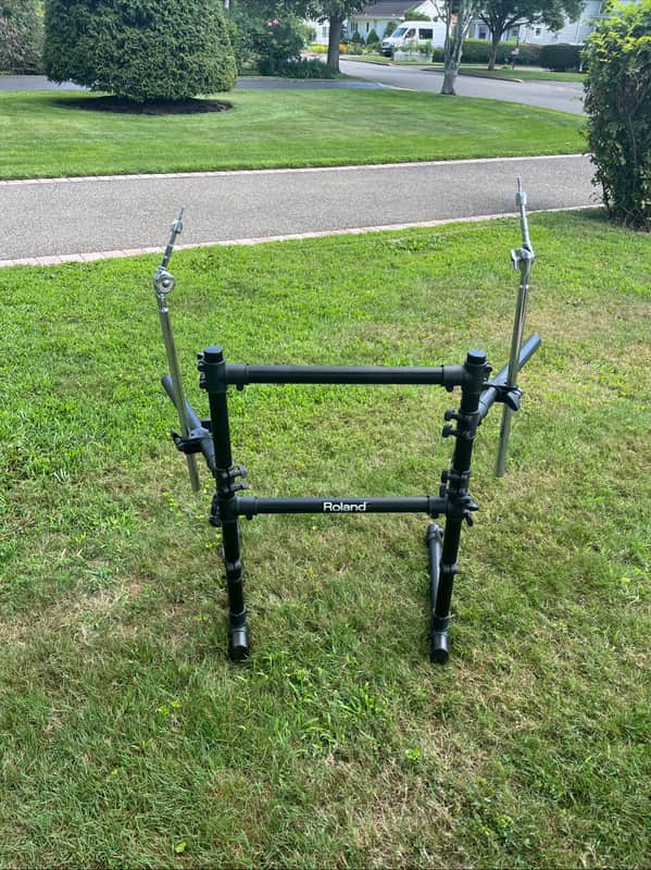 Roland Roland MDS-3 V-Drums Drum Rack w/ Cymbal Arms Clamps Hardware TD-3 image 1