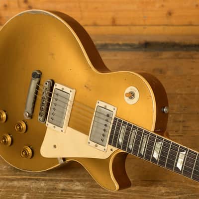Gibson Custom Murphy Lab 1957 Les Paul Goldtop | Double Gold - Ultra Heavy Aged image 5