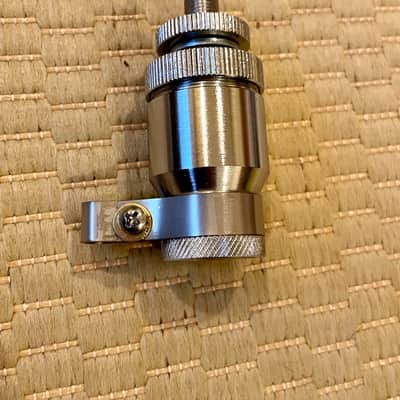 Custom RCA 77D Ribbon Microphone Reproduction Yoke w/ Shockmount & Hardware 2022 - Chrome image 4