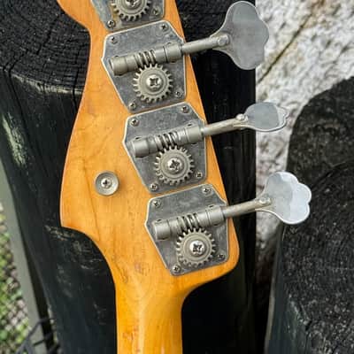 Fender Jazz Bass  1960 - ultra rare & original Stack Knob in an Olympic White Custom Color ! image 8