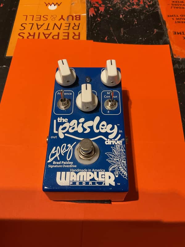 Wampler Paisley Drive V1 Overdrive Pedal image 1