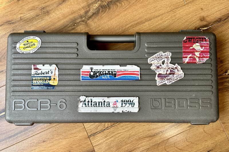 90s Country Boss BCB-6 Pedalboard Case (with pedals) image 1