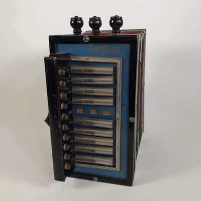 Vintage The Stag Extra Broad Hammered Reeds Accordion Accordion Saxon Germany image 5