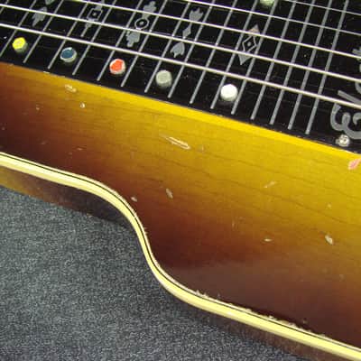 Vintage Epiphone Electar Six-String Electric Lap Steel Guitar W/Case image 14