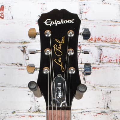Epiphone - Les Paul Special II Electric Guitar Black - USED image 5