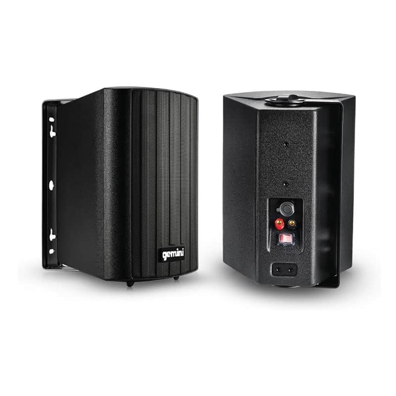Gemini GHSI-W650BT-PR-BLK 6.5" Waterproof Mountable Outdoor Bluetooth Speakers, Pair image 1