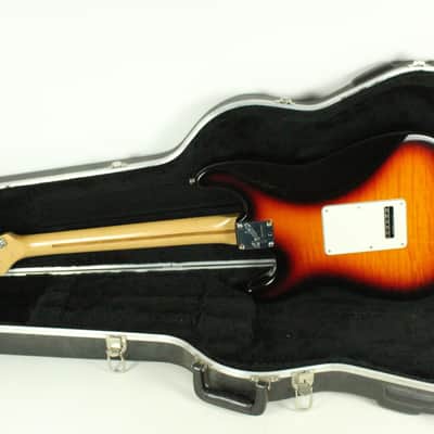 1993 Vintage Fender Stratocaster ULTRA Sunburst AAA Flame Maple Top and Back +OHSC 1990's Strat Bild 12