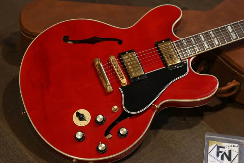 2003 Gibson Memphis ES-345 Stereo Semi-Hollow Guitar Heritage Cherry + OHSC image 1