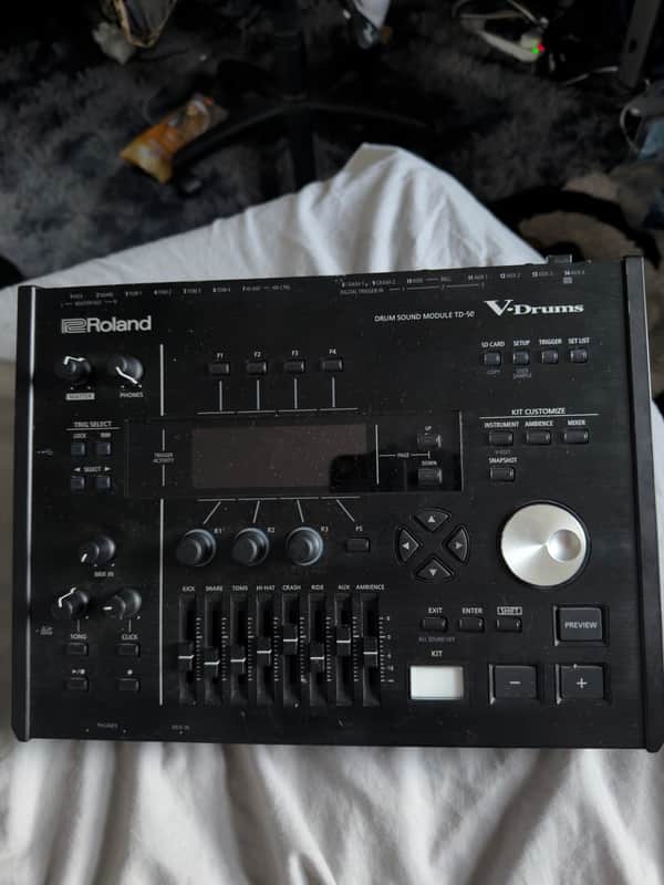 Roland TD-50( UPGRADED TO TD-50X Sound Module