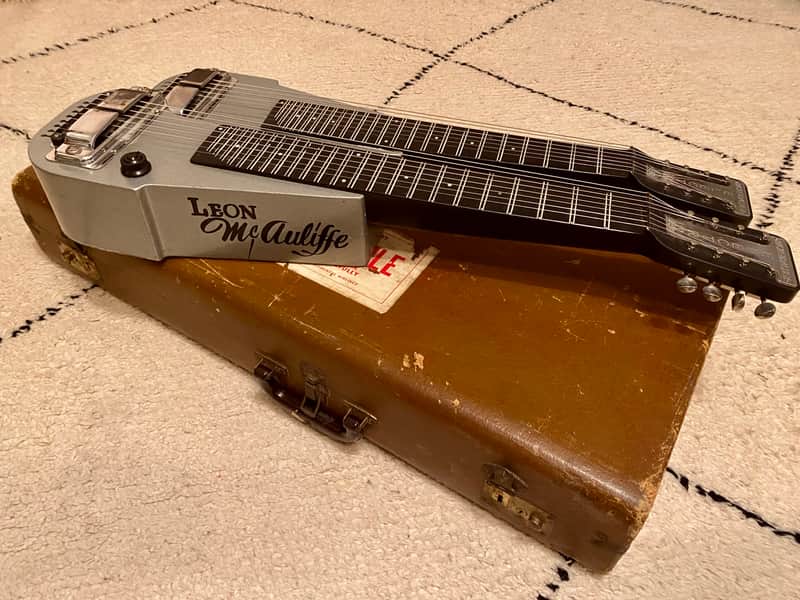 Historic 1946 Rickenbacker D-16 double neck 8-string steel guitar - Leon McAuliffe private estate image 1