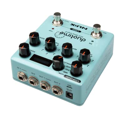 New NUX NDD-6 Duotime Dual Delay Engine Guitar Effects Pedal image 5
