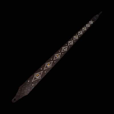 Carlino Chocolate scale leather tiger eye strap 2026 - Chocolate scale leather image 8