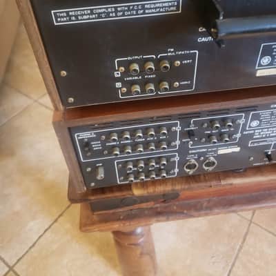 Rare MONSTER Nikko TRM 800 & FAM 800, Silver Face, 1975, Walnut, 90WPC 4Ω, Superb, $999 + Shipping image 3