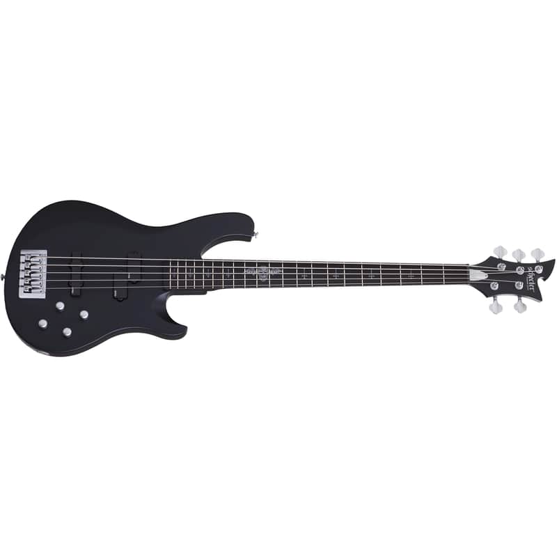 Schecter Johnny Christ 5 Bass Satin Black + Free Gig Bag - SBK 5-String Electric Bass - Brand New image 1