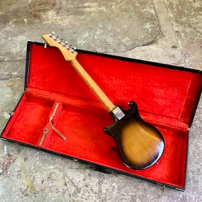 Teisco Bizarre Guitar 1960’s - Sunburst offset MIJ Japan Guyatone original vintage image 5