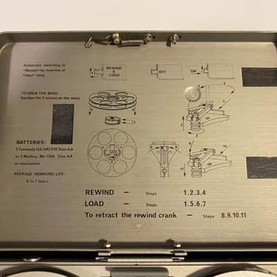 Nagra SNST Kudelski Tape Recorder & Remote Unit / Mic / SCUST - OUT / CASE image 6