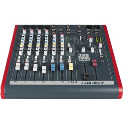 Allen & Heath ZED60-10FX Small Format Live Mixer with Stereo Interace image 3