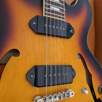 ​Epiphone Casino – Tastefully Upgraded w/ Boutique Vintage Vibe P90s (Pete Biltoft) & Bigsby B7 image 8