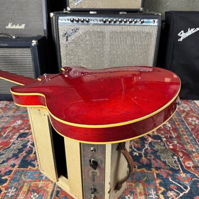 Yamaha SA700 Semi Hollowbody ES335 Type 1981 Persimmon Red image 17