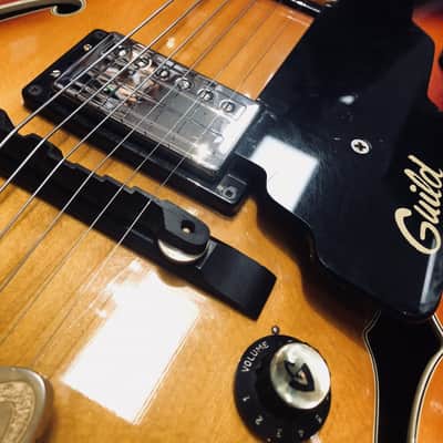 1972 Guild X-500 Hollow Body w/Hard Case image 5
