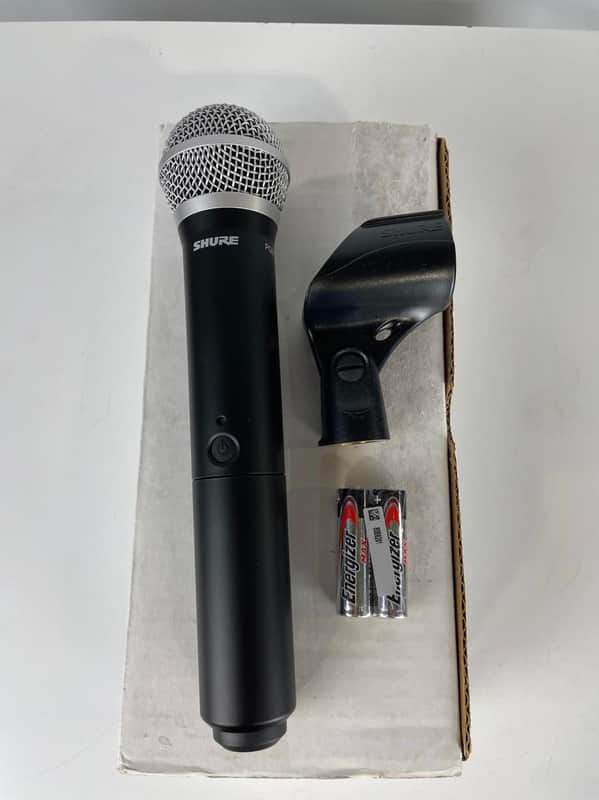 Shure BLX2/PG58 Handheld Wireless Microphone Transmitter with PG58 Capsule, H10 Band image 1