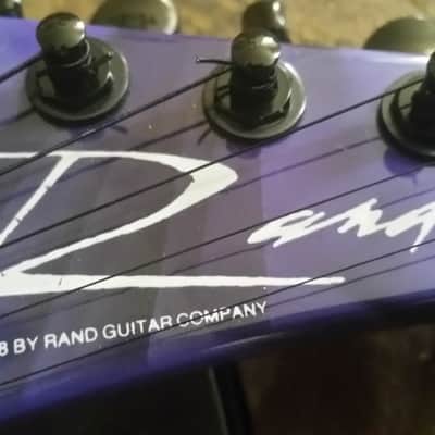 Rand Production Model 1988 Purple/Black/White image 5