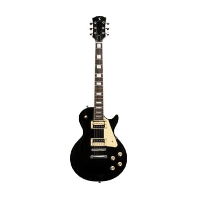Stagg SEL-STD BLK L-Serie Standard Gloss Black image 2